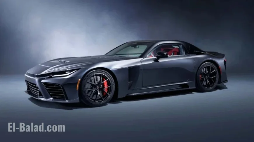 Twin-Turbo V-8 Power Unleashed in a Lightweight Aluminum Frame