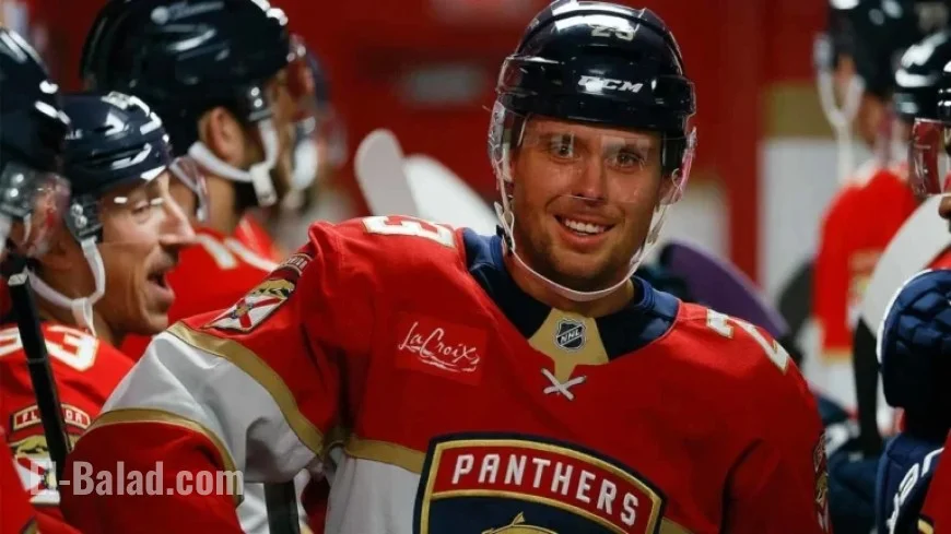 Verhaeghe Celebrates New Son, Rejoins Panthers with Joy