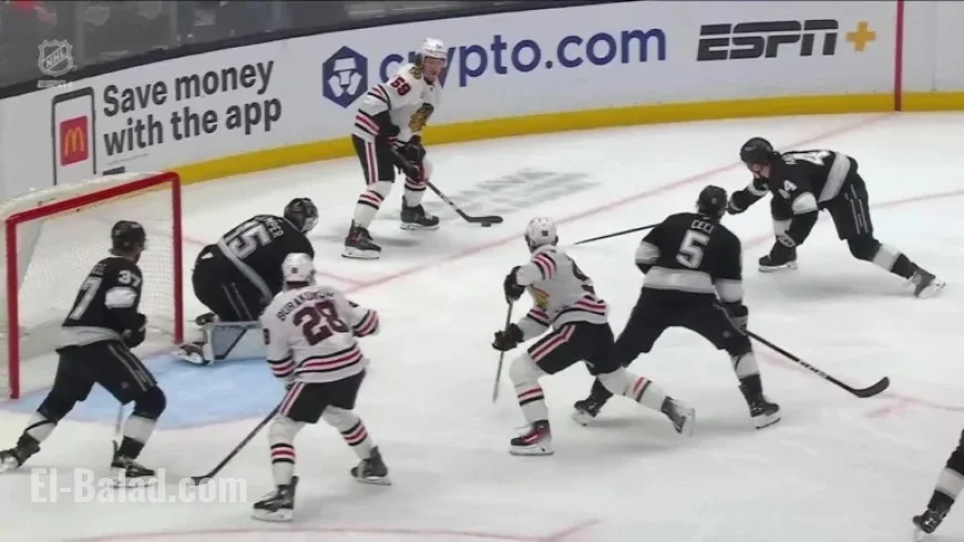 Bedard Scores First Goal