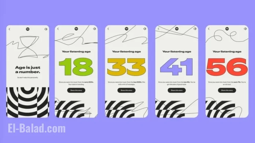 Spotify Reveals Your Listening Age in 2025 Wrapped