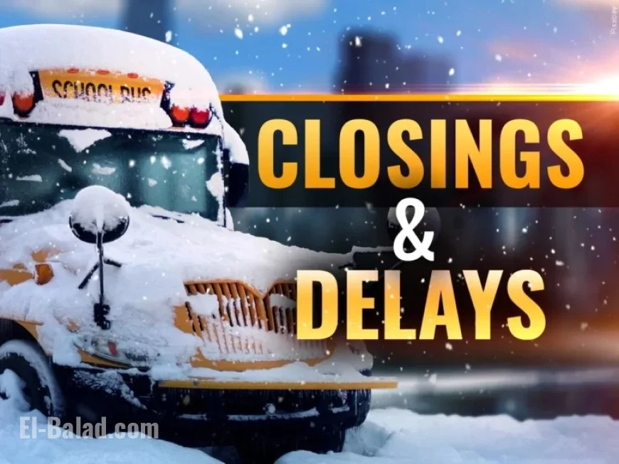 School Postponed for Friday, December 5