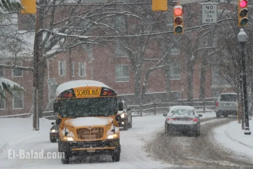Arlington Public Schools Delayed Two Hours Due to Snowfall