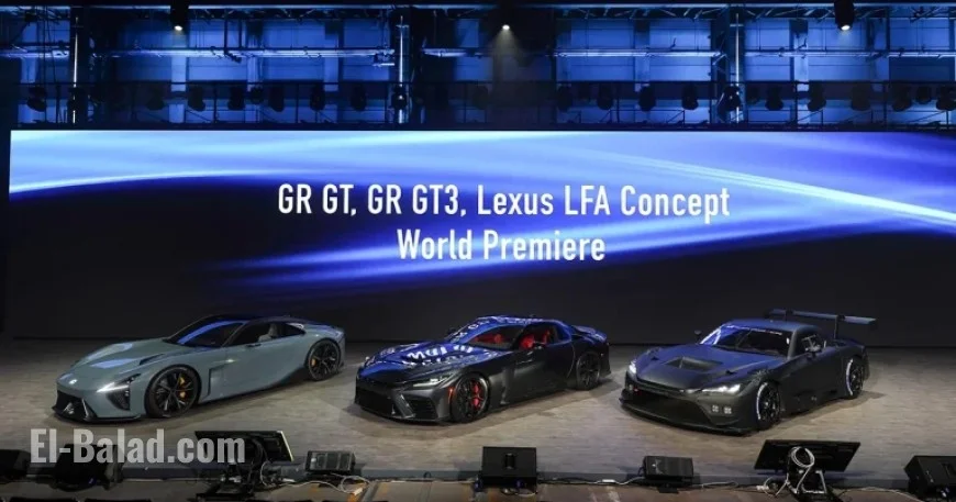 GR GT, GR GT3, Lexus LFA Concept Debut Worldwide