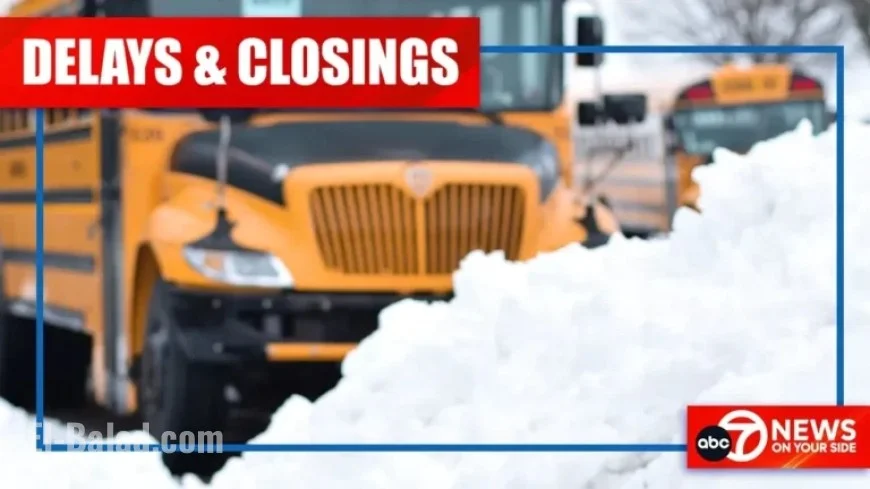 School Closures and Delays in DC, Maryland, and Virginia