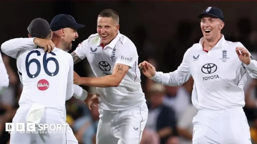 England Fights to Overcome Australia Challenge at Gabba in The Ashes