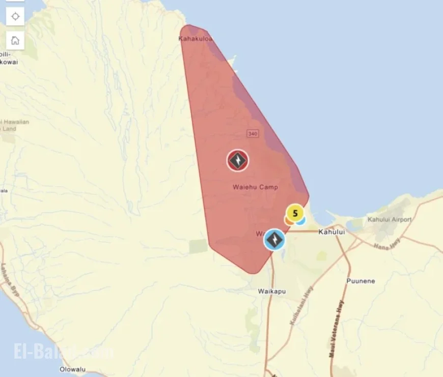Power Outage Affects Over 7,000 Residents in Maui