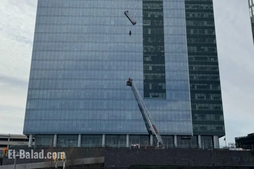Fairfax County High-Rise Rescue: Malfunctioning Basket Strands Two Window Washers