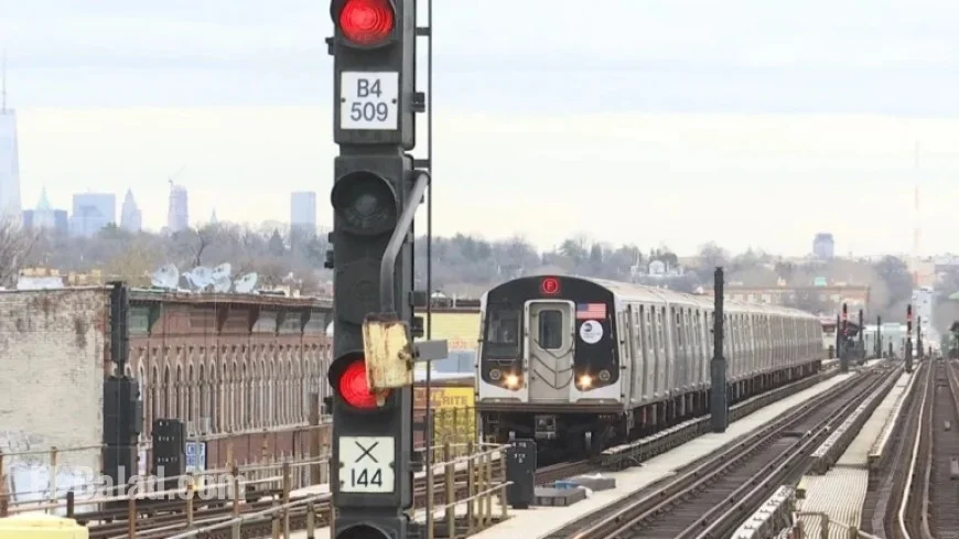 Subway Plan: Swap F and M Lines to Reduce Delays