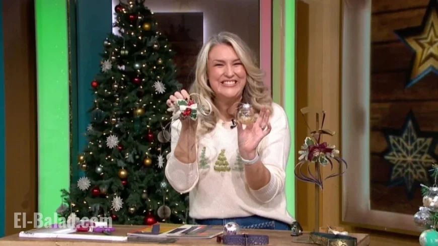 Sara Davies Unveils Family-Friendly Christmas Crafts
