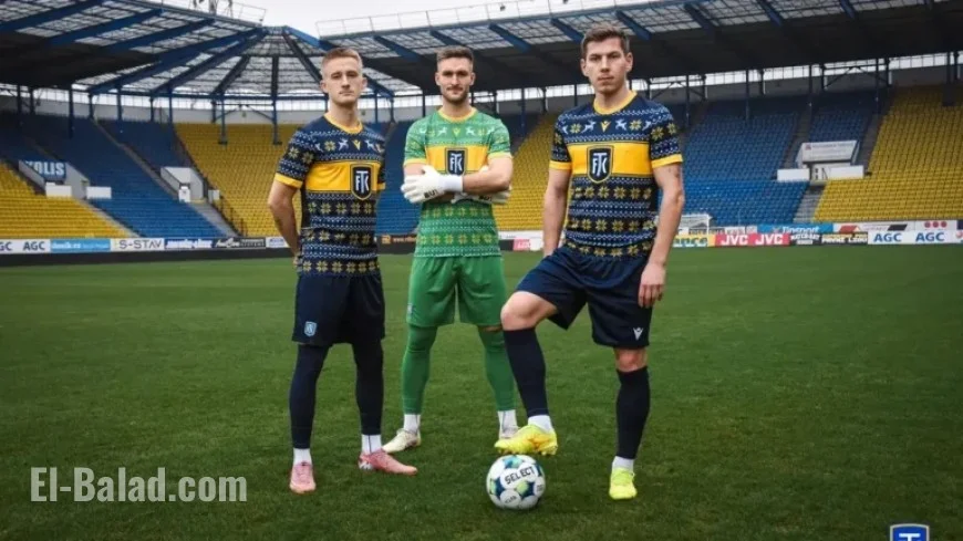 Teplice to Wear Special Jerseys Against Slavia in Christmas Spirit