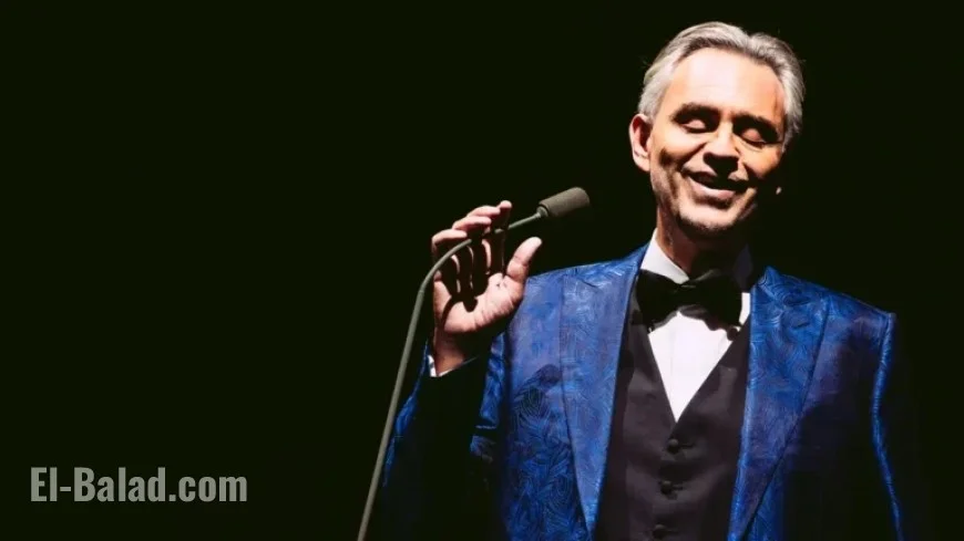 Andrea Bocelli Delivers Holiday Magic in Detroit Concert