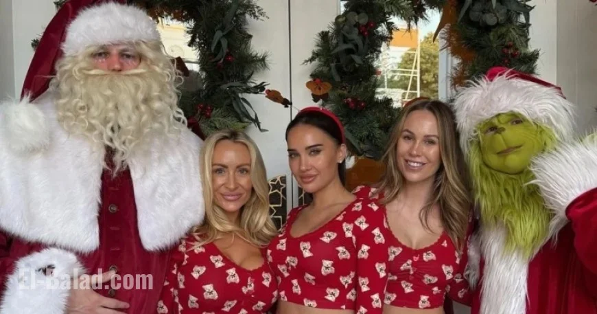 Rio Ferdinand’s Wife Dazzles in Festive Photos After Relocating Abroad