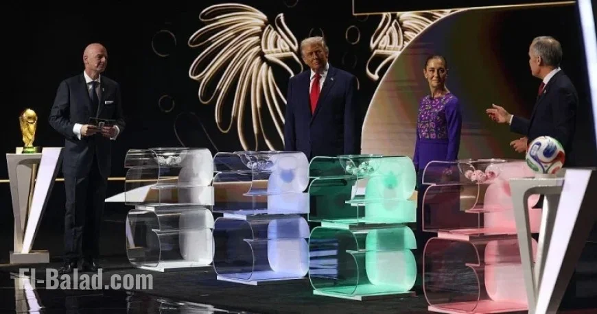 FIFA 2026 World Cup Groups Unveiled During Trump Attended Kennedy Center Event