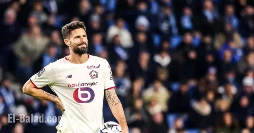 Lille vs Marseille: Giroud Benched, OM Features Fiery Attack Lineup