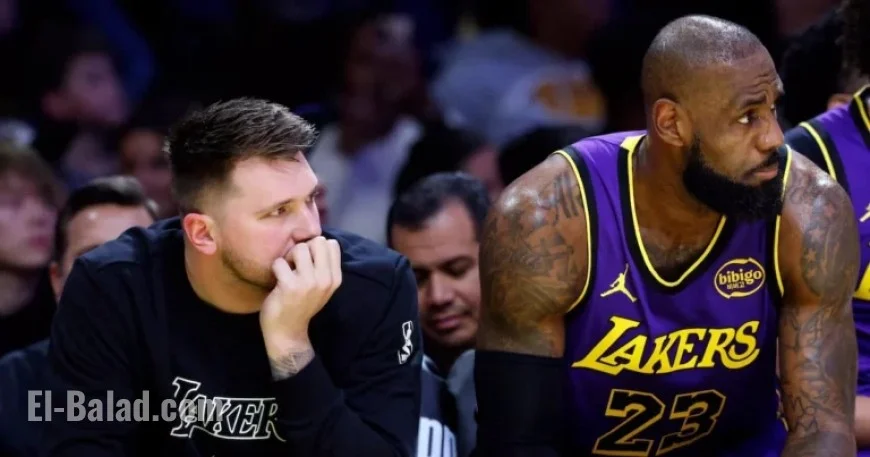 James and Doncic Miss Lakers Game Against Celtics