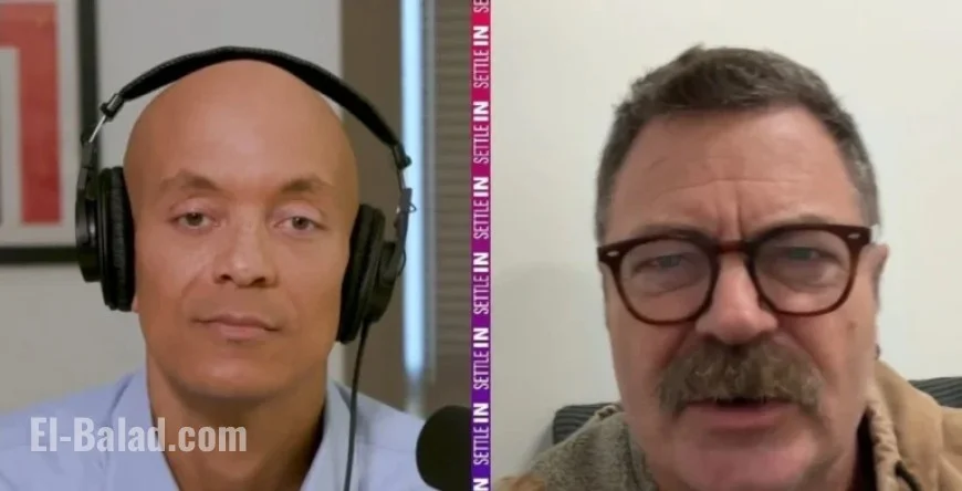 Nick Offerman Joins Geoff Bennett on ‘Settle In’ Podcast