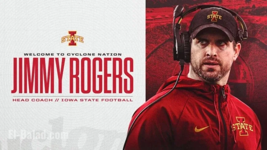 Iowa State Appoints Jimmy Rogers as Head Football Coach