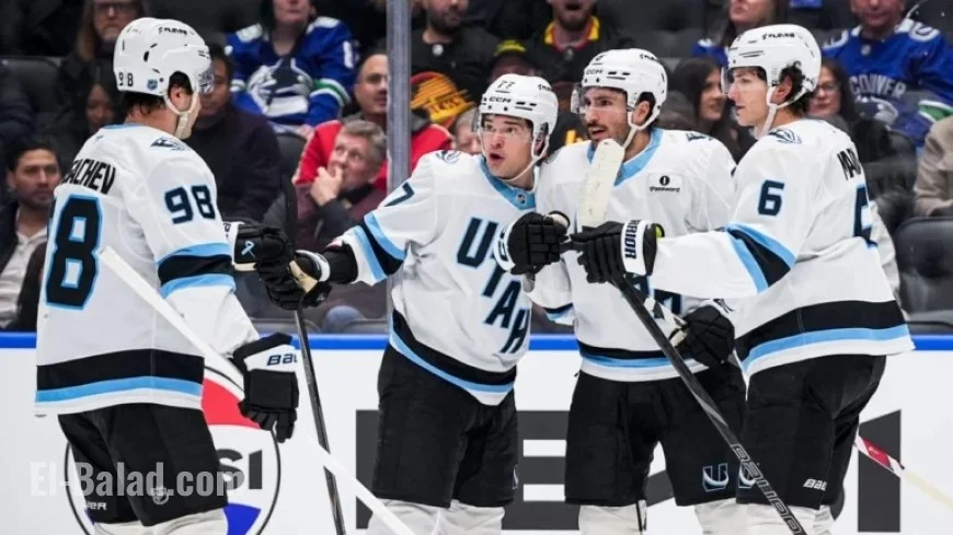 Sergachev, Stenlund Lead Mammoth to Fourth Straight Win Over Canucks