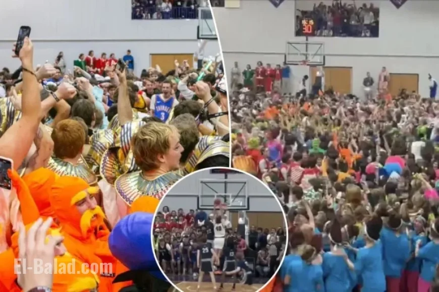 Taylor University Fans Storm Court in Chaotic ‘Silent Night’ Tradition During 118-33 Win