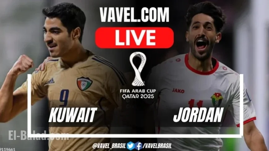 Kuwait’s Al Sulaiman Scores in 3-1 Match Against Jordan