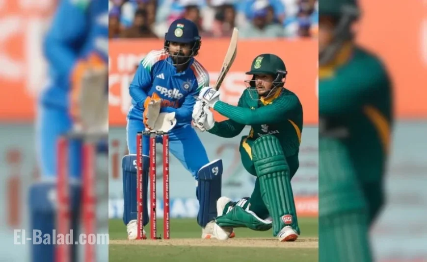 Quinton De Kock Matches Tendulkar, Sharma’s Record with Century Against India