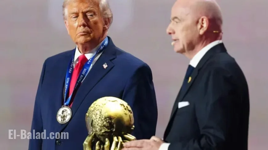 Trump Wins Inaugural FIFA Peace Prize