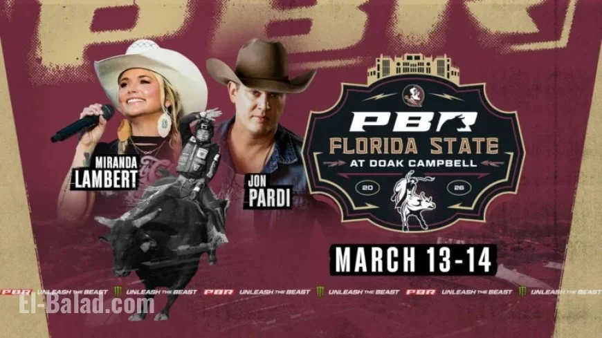 Jon Pardi, Miranda Lambert to Lead PBR Event at Florida State University