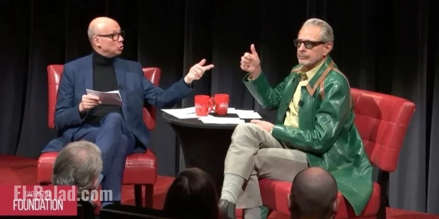 Jeff Goldblum Reflects on Five-Decade Stage and Screen Career in Video