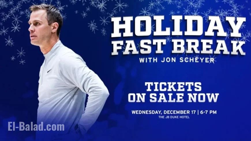 Holiday Edition of ‘The Fast Break with Jon Scheyer’ Unveiled