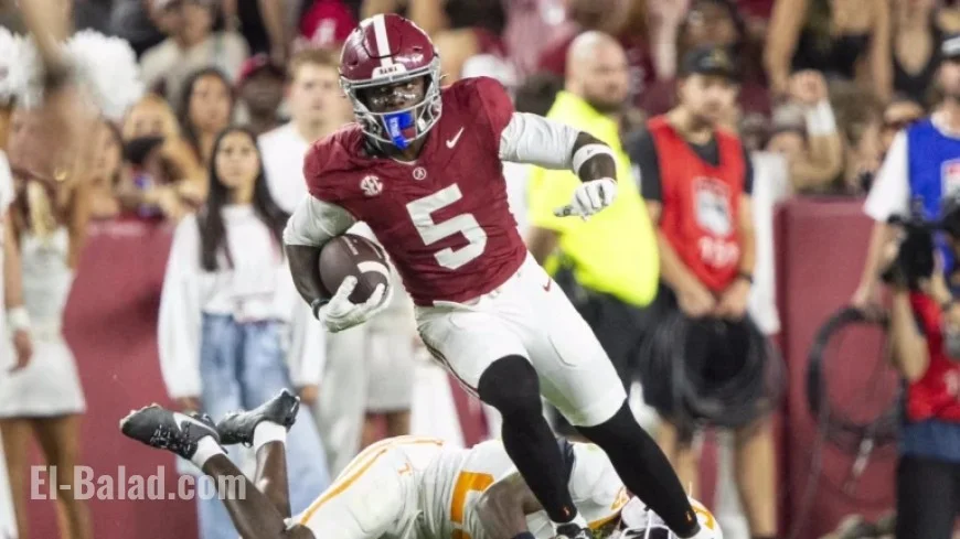 Alabama WR Germie Bernard’s 2026 NFL Draft Scouting Report