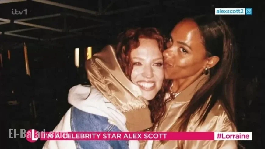 Alex Scott Updates on Jess Glynne’s Family News After I’m A Celeb Exit