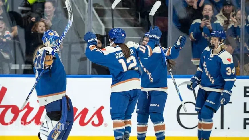 PWHL Clash: New York Sirens Battle Vancouver Goldeneyes