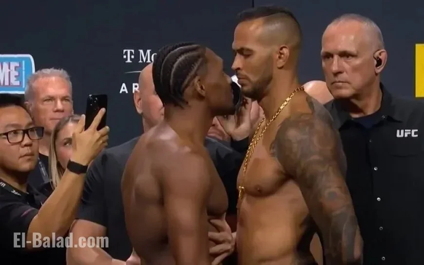 UFC 323: Mansur Abdul-Malik Executes Standing Guillotine on Antonio Trocoli