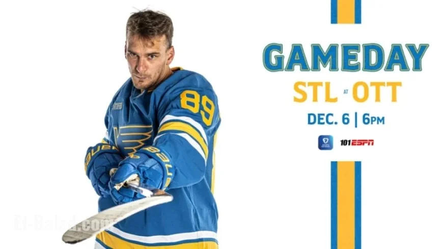 Blues Face Off Against Senators in Exciting Matchup