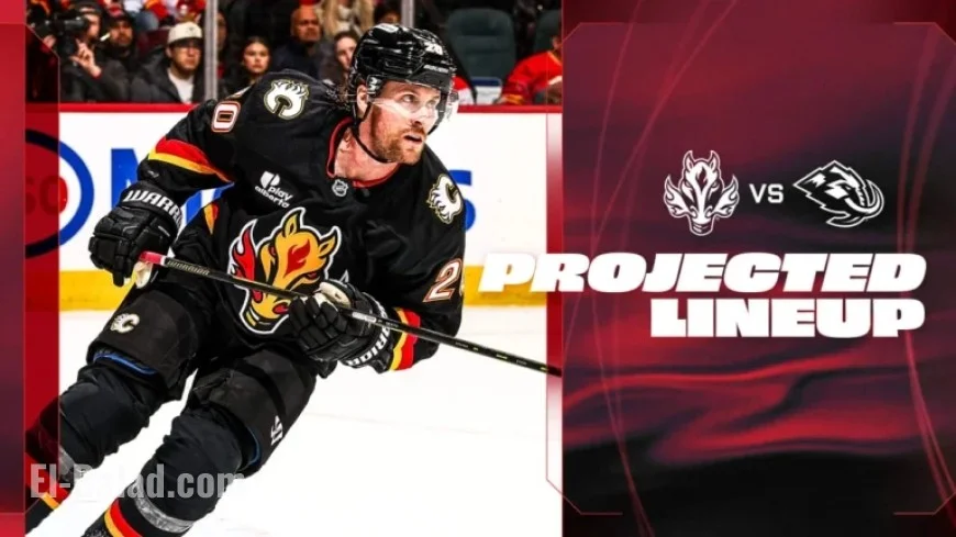 Flames vs. Mammoth: Predicted Starting Lineup Revealed