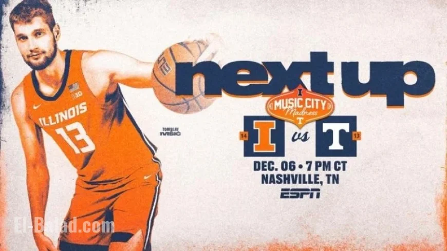 Illinois and Tennessee Face Off in Nashville’s Music City Madness
