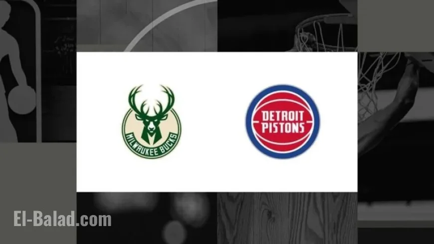 Watch Bucks vs. Pistons Live: TV and Streaming Guide for Dec 6