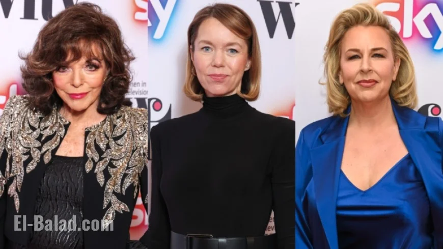 Joan Collins, Anna Maxwell Martin Shine at WFTV Awards