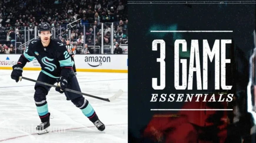 Red Wings Battle Kraken at 7:00 PM: NHL Showdown