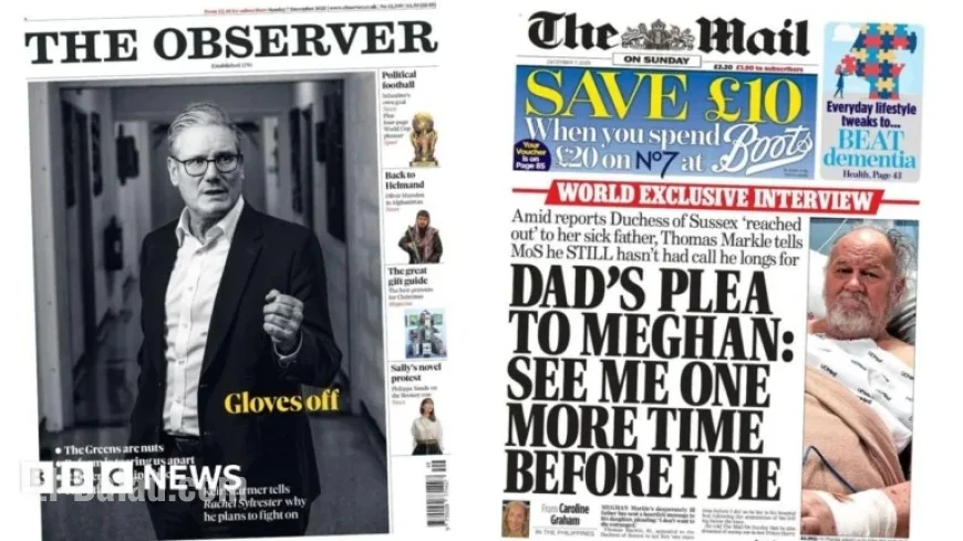 Starmer Vows to Persist; Father Appeals to Meghan