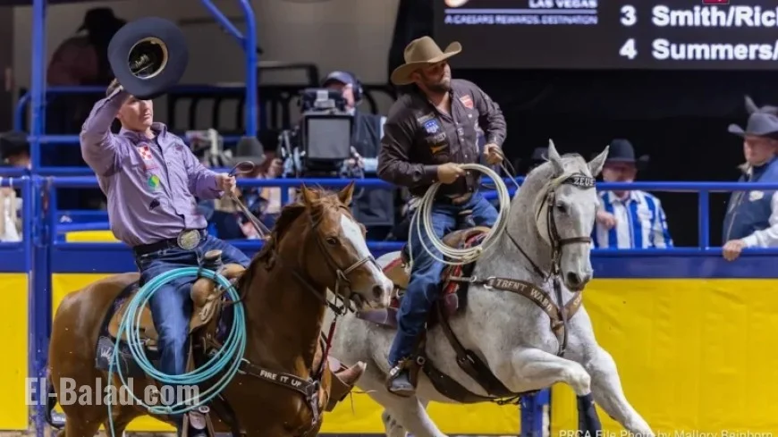 Underdogs Triumph, Upsetting Round 1 of 2025 NFR Team Roping