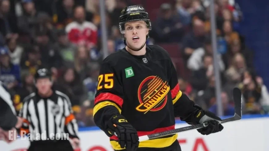 Canucks Recall Pettersson, Tolopilo; Assign Patera to AHL