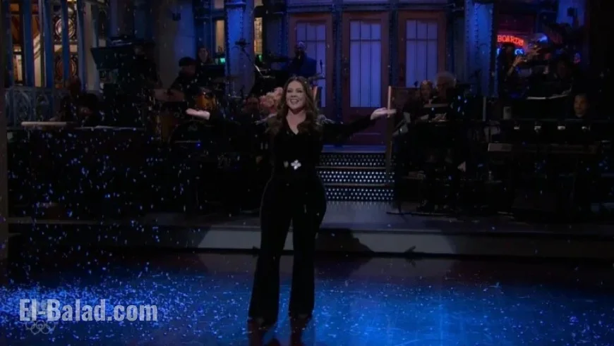 Melissa McCarthy Braved a Snowstorm on Saturday Night Live