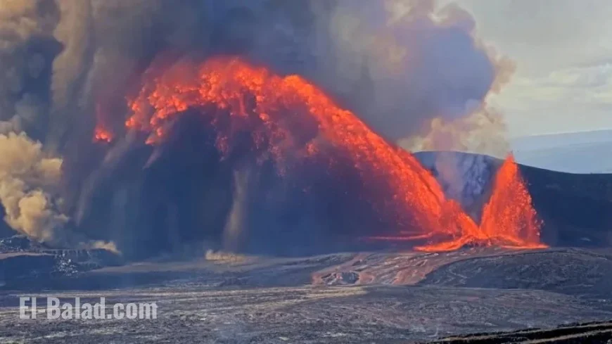 Kilauea Eruption Unleashes Massive Lava Fountain, Disabling Webcam