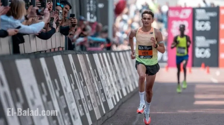 Olympic Triathlon Star Alex Yee Sets Record Time in Valencia Marathon