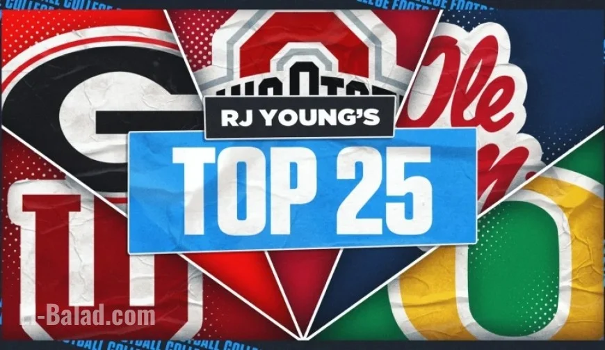 Indiana and Texas Tech Rise in 2025 College Football Rankings After Title Wins