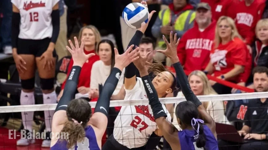 Nebraska Shines in NCAA 2nd Round Victory Over Kansas State