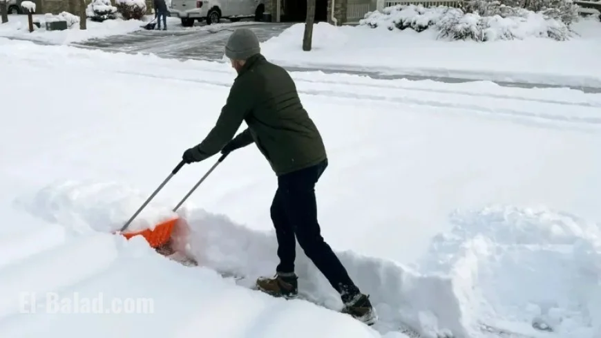 Heart Experts Reveal Age Limit for Safely Shoveling Snow