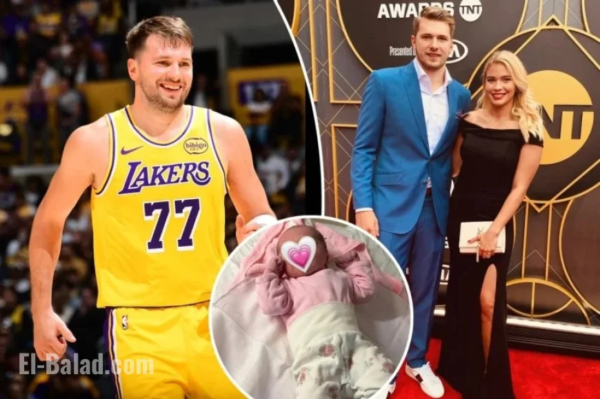 Lakers’ Luka Doncic and Anamaria Goltes Welcome Second Daughter