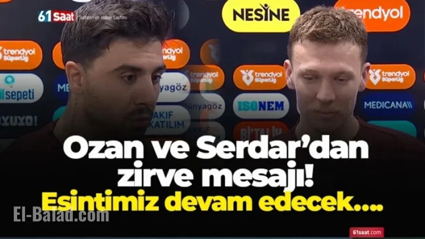 Ozan and Serdar Vow to Maintain Winning Momentum!